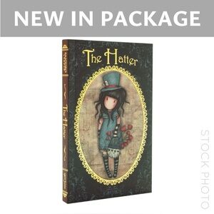 Santoro London Gorjuss The Hatter Tall Jotter